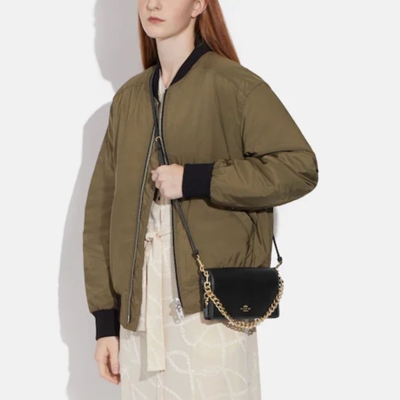 Women’s Bomber lightweight Grungy Army green Olive L - Picture 1 of 6